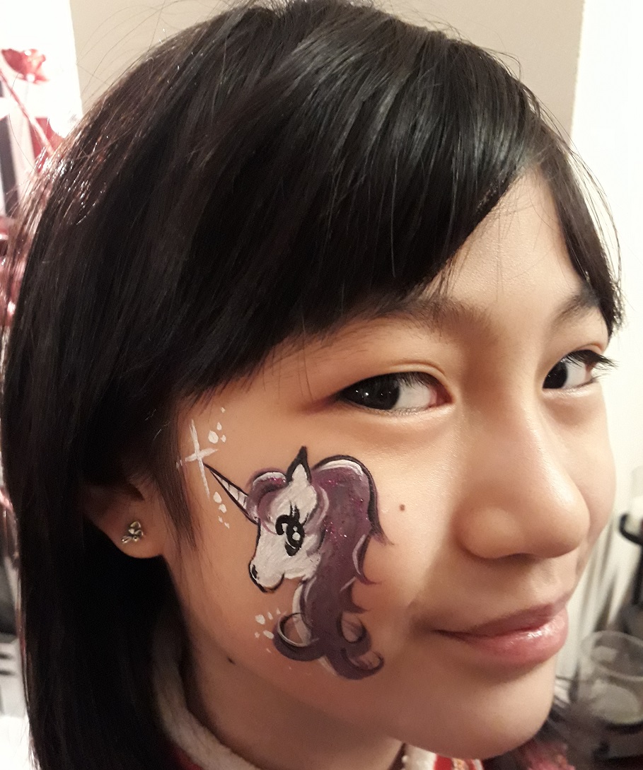 Cheek unicorn